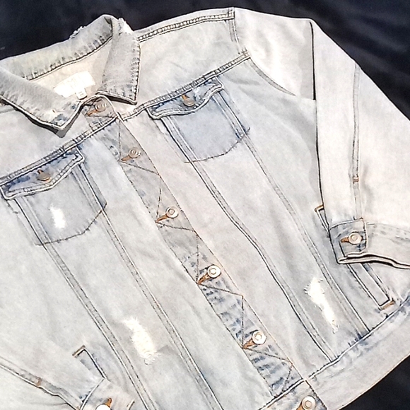 Time and Tru..Jean Jacket..Sz.2x..Blue - Picture 3 of 4